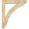 Ekena Millwork Thorton Arts and Crafts Rough Sawn Bracket w/ Offset Brace, Douglas Fir, 6"W x 32"D x 36"H BKT0604X32X36THR03RDF - alternate 4